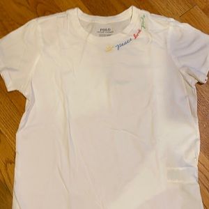 Polo Ralph Lauren t shirt girl small 160